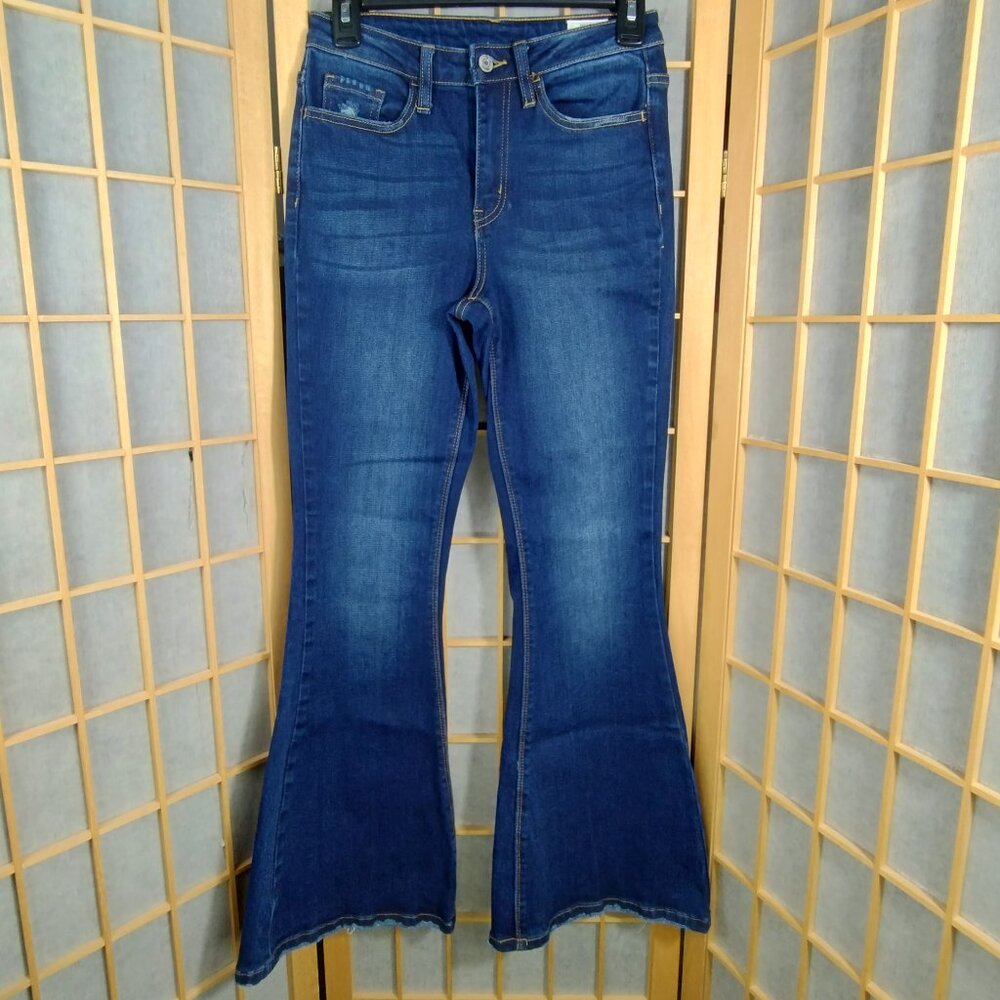 Bridge by Gly from Buckle Curvy High Rise Flare Jeans Size 25